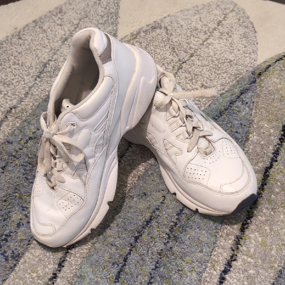 Propet White Athletic Sneakers